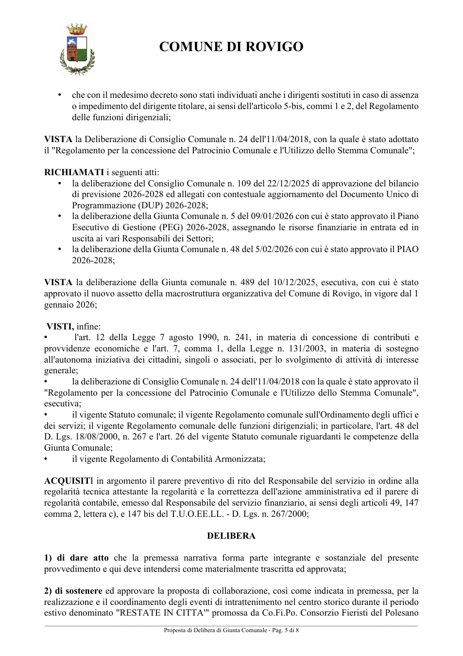 Pagina 5 del documento