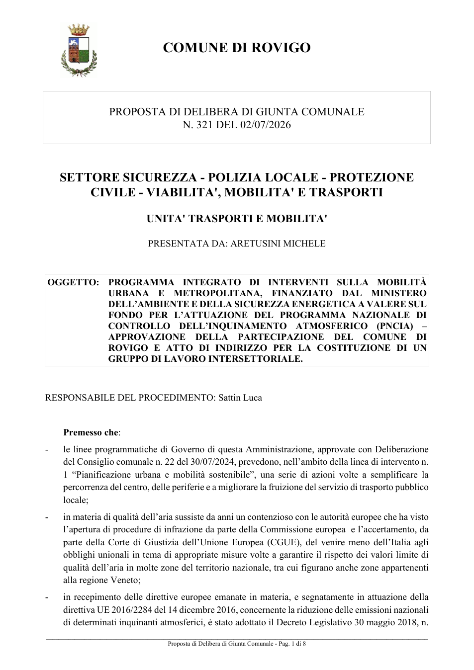 Pagina 1 del documento