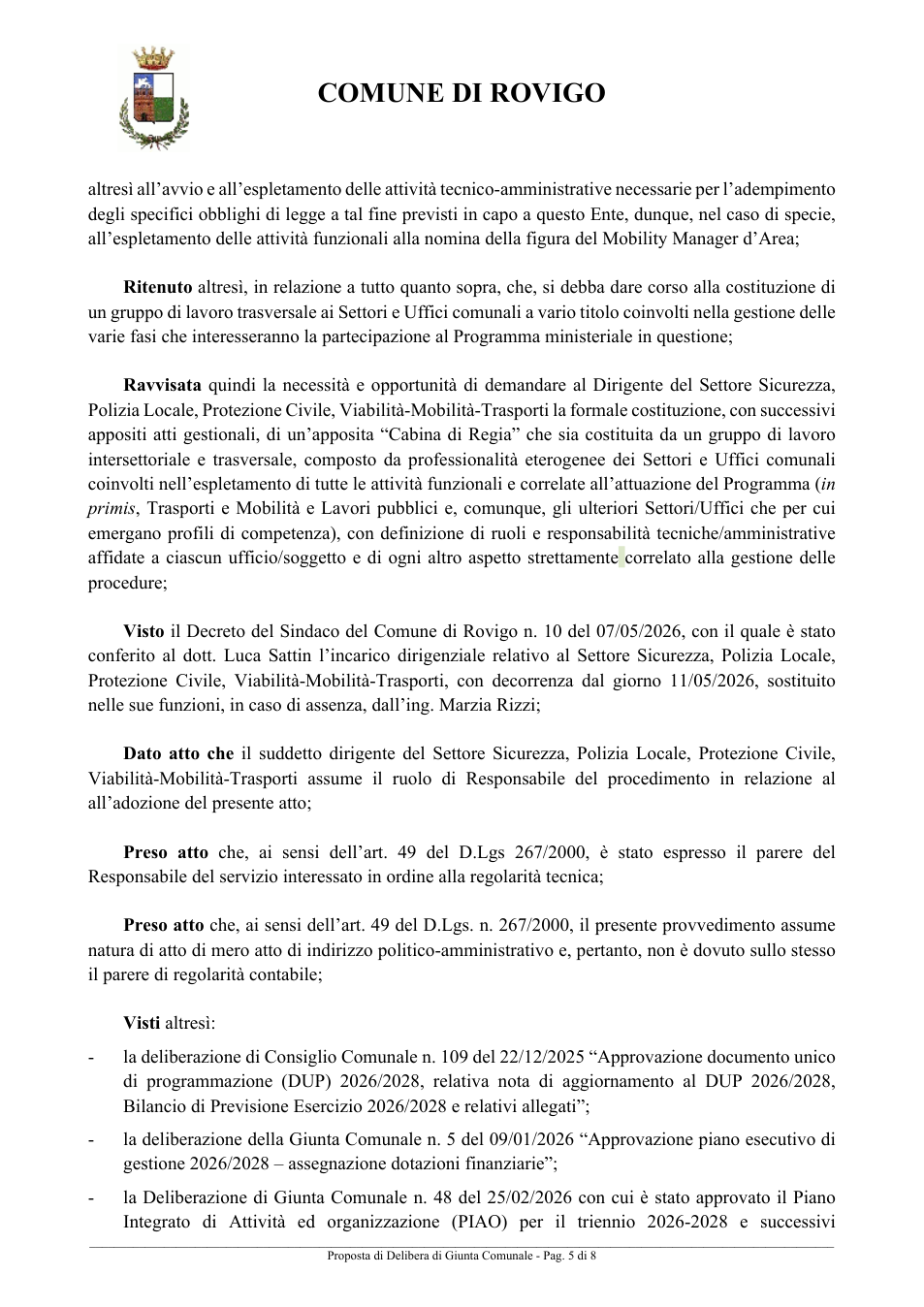 Pagina 5 del documento