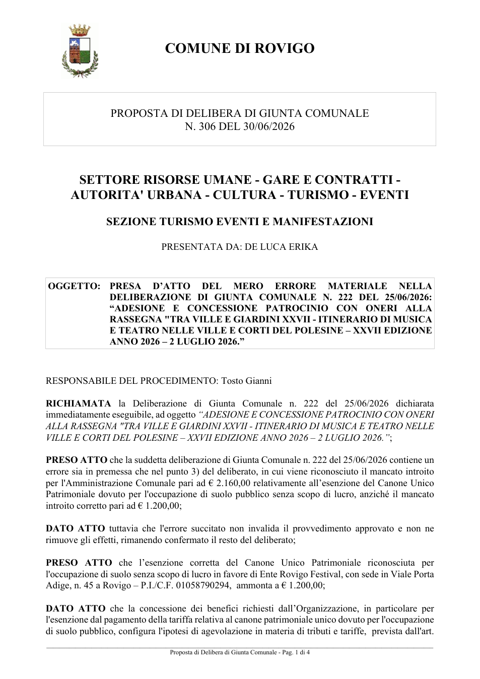 Pagina 1 del documento
