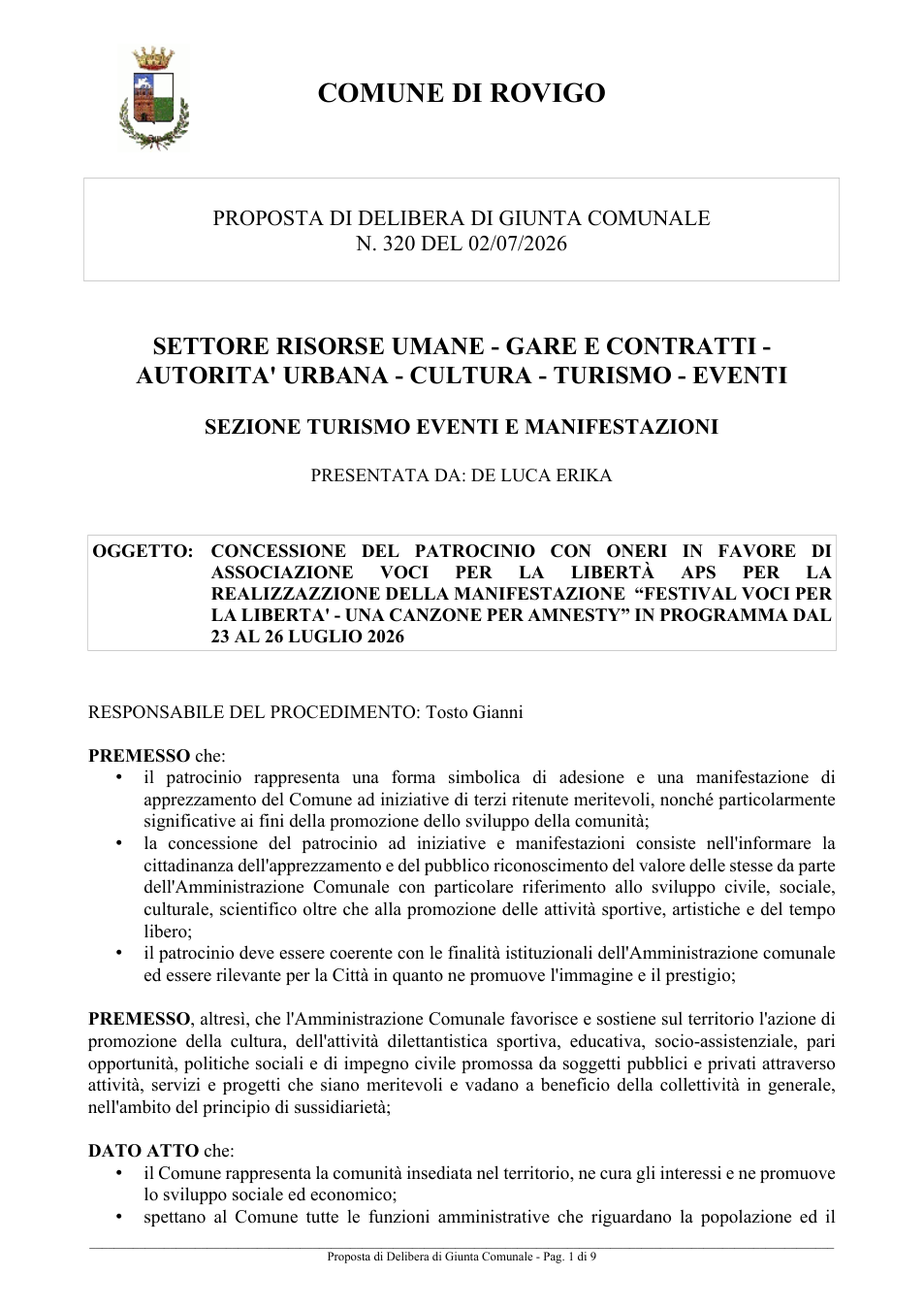 Pagina 1 del documento