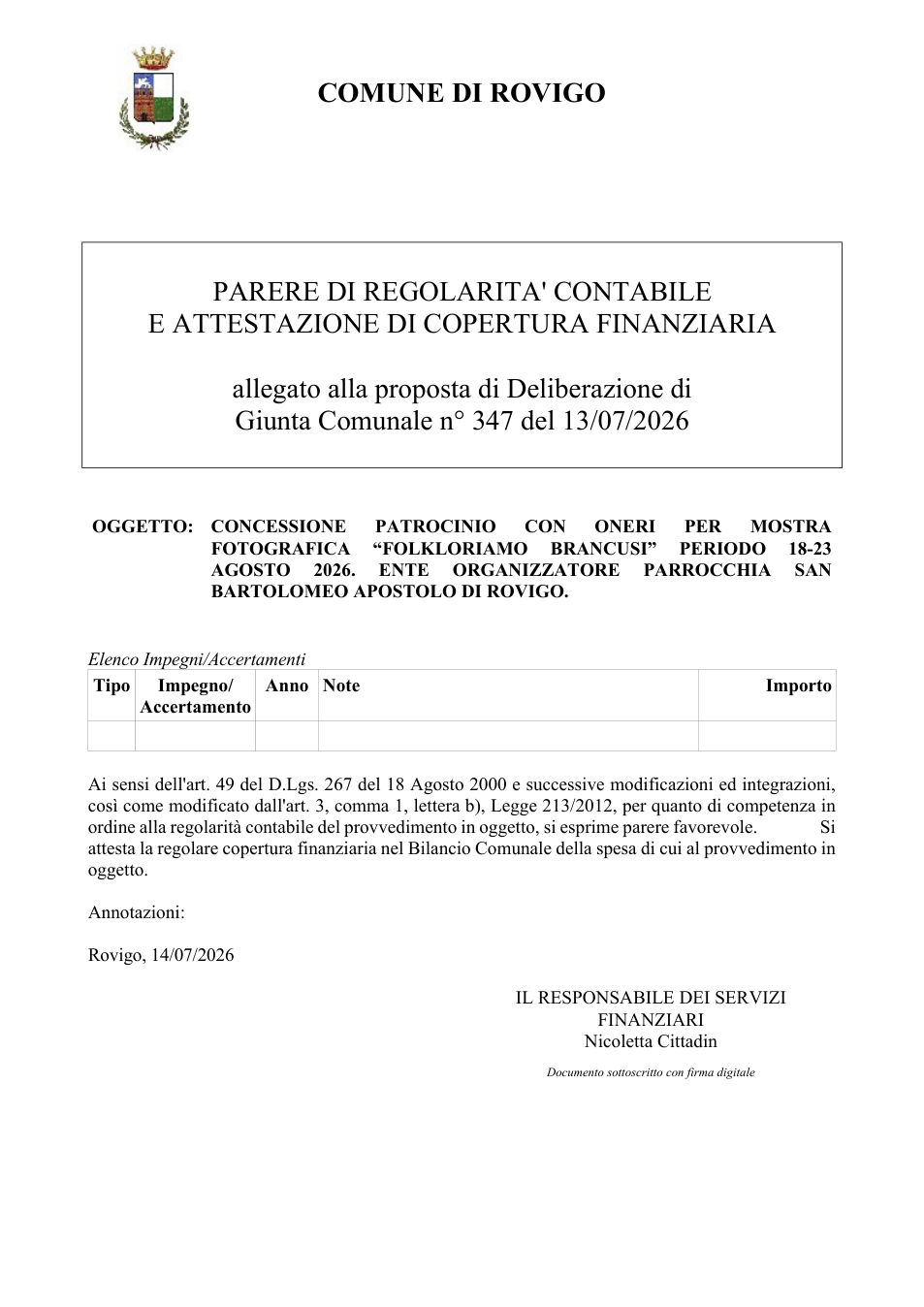 Pagina 1 del documento