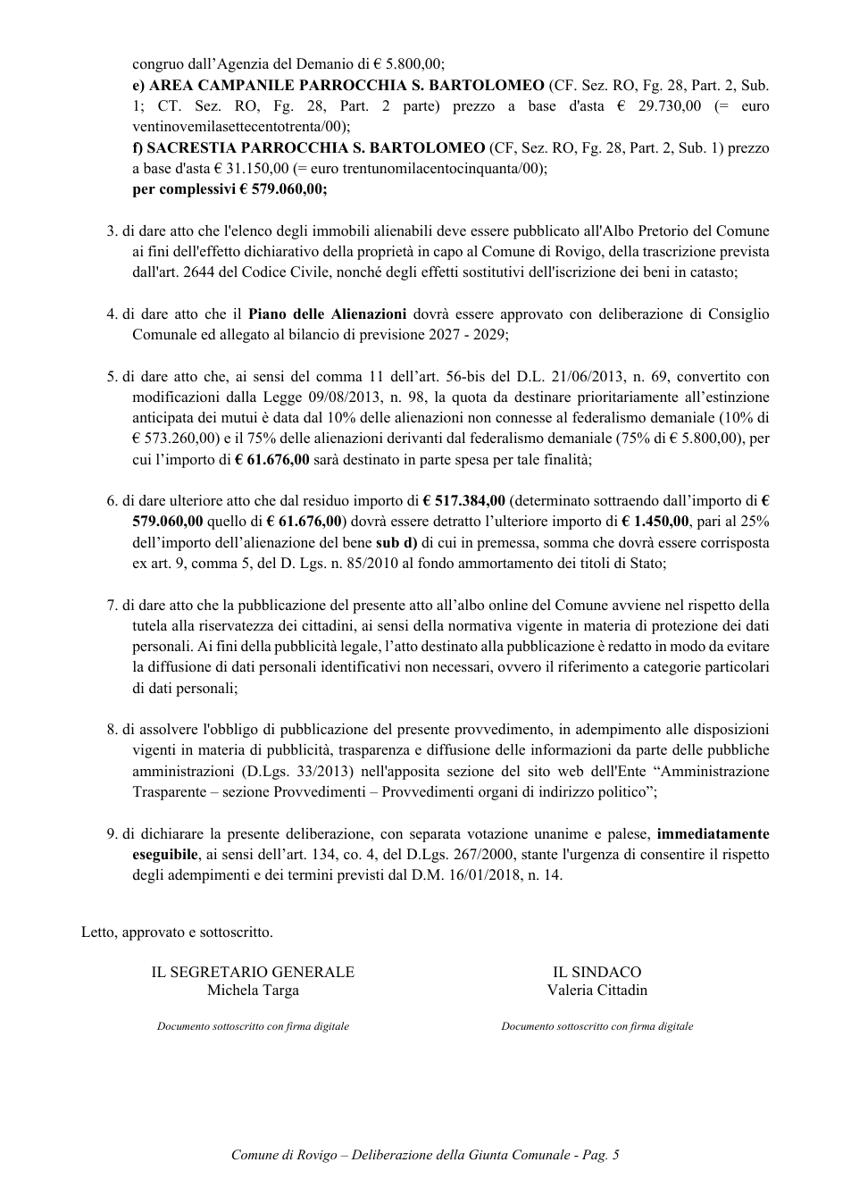 Pagina 5 del documento