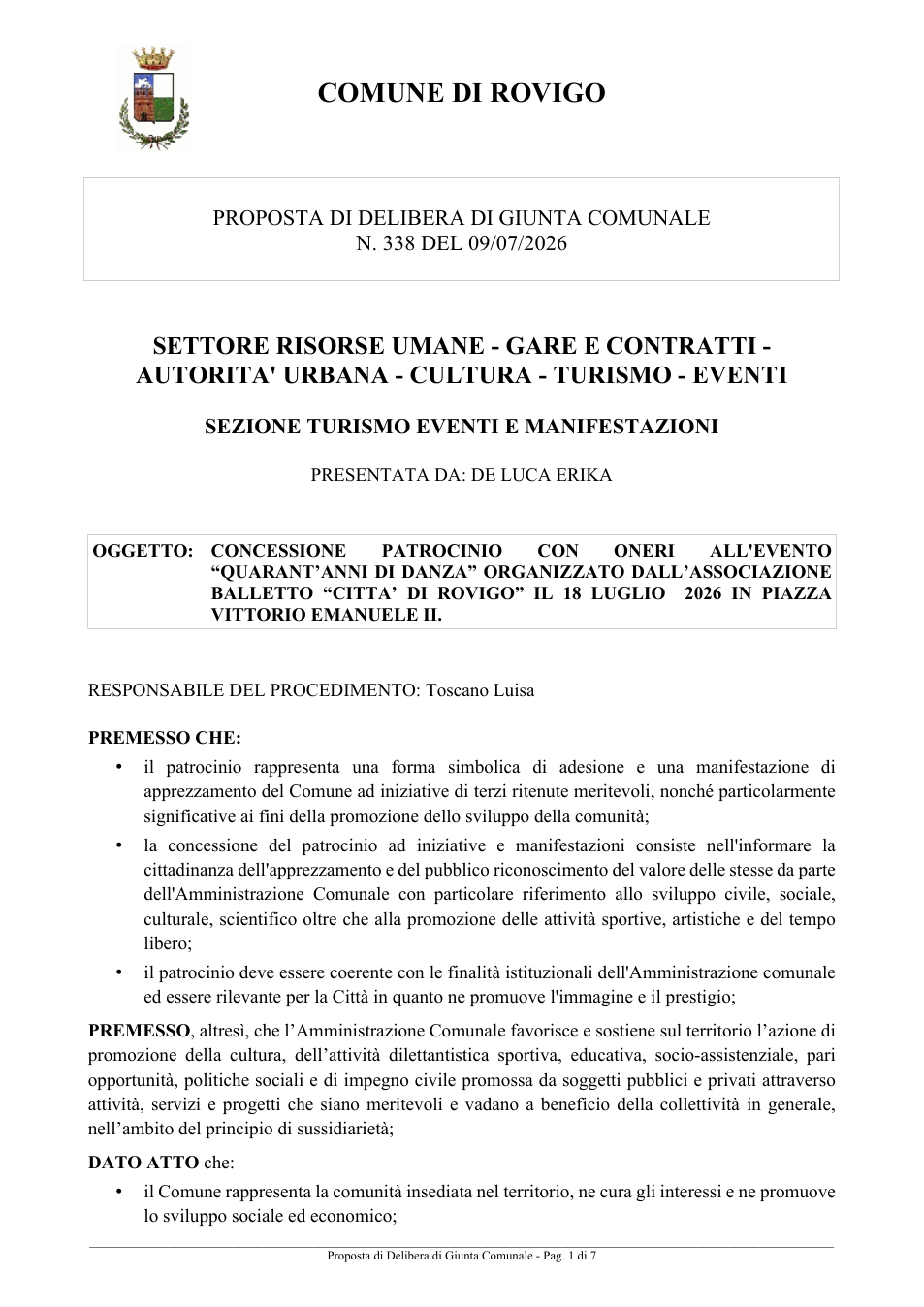 Pagina 1 del documento