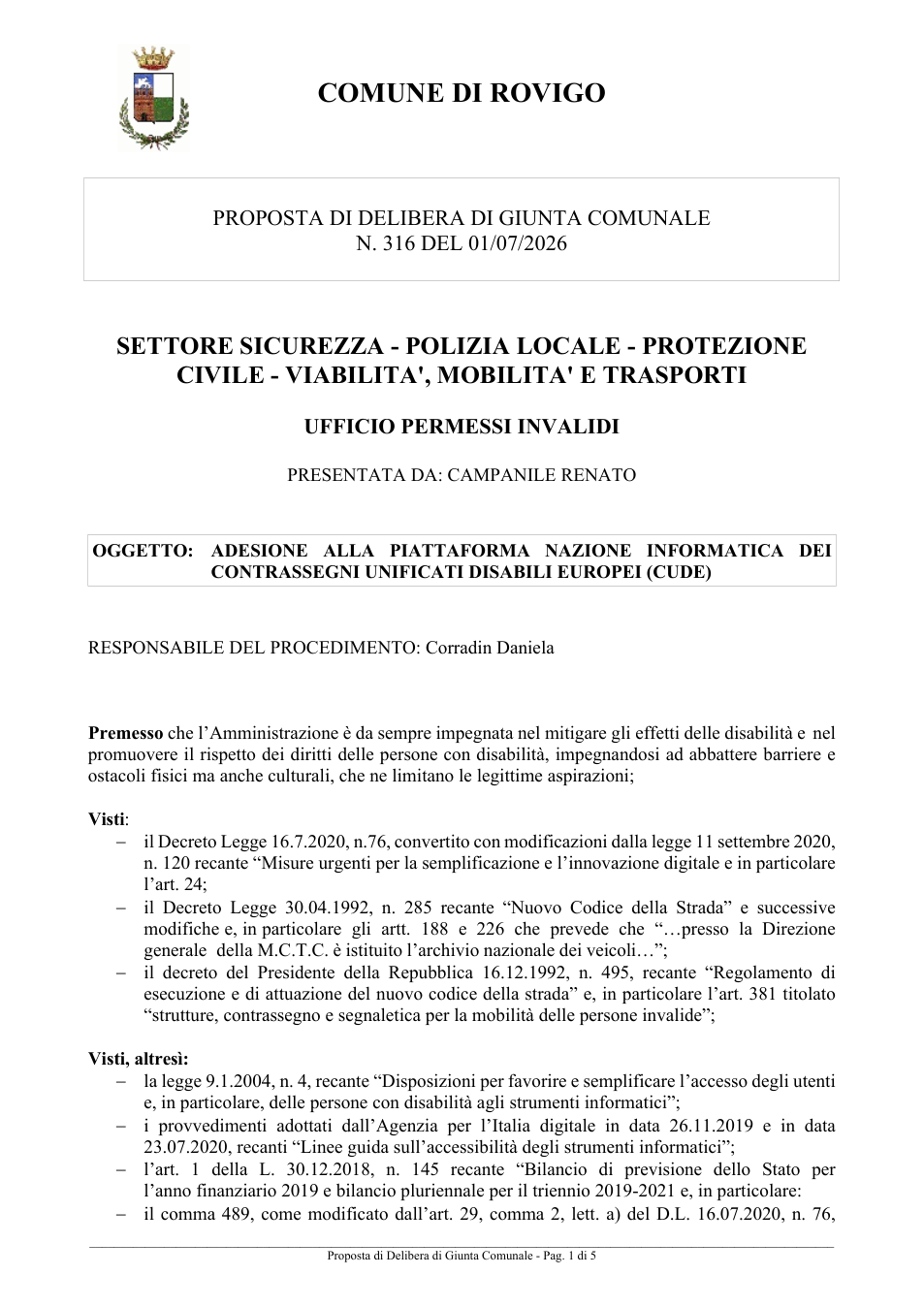 Pagina 1 del documento