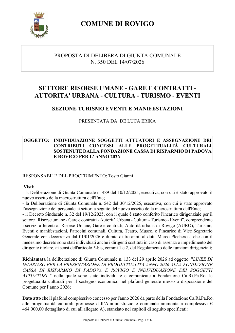 Pagina 1 del documento