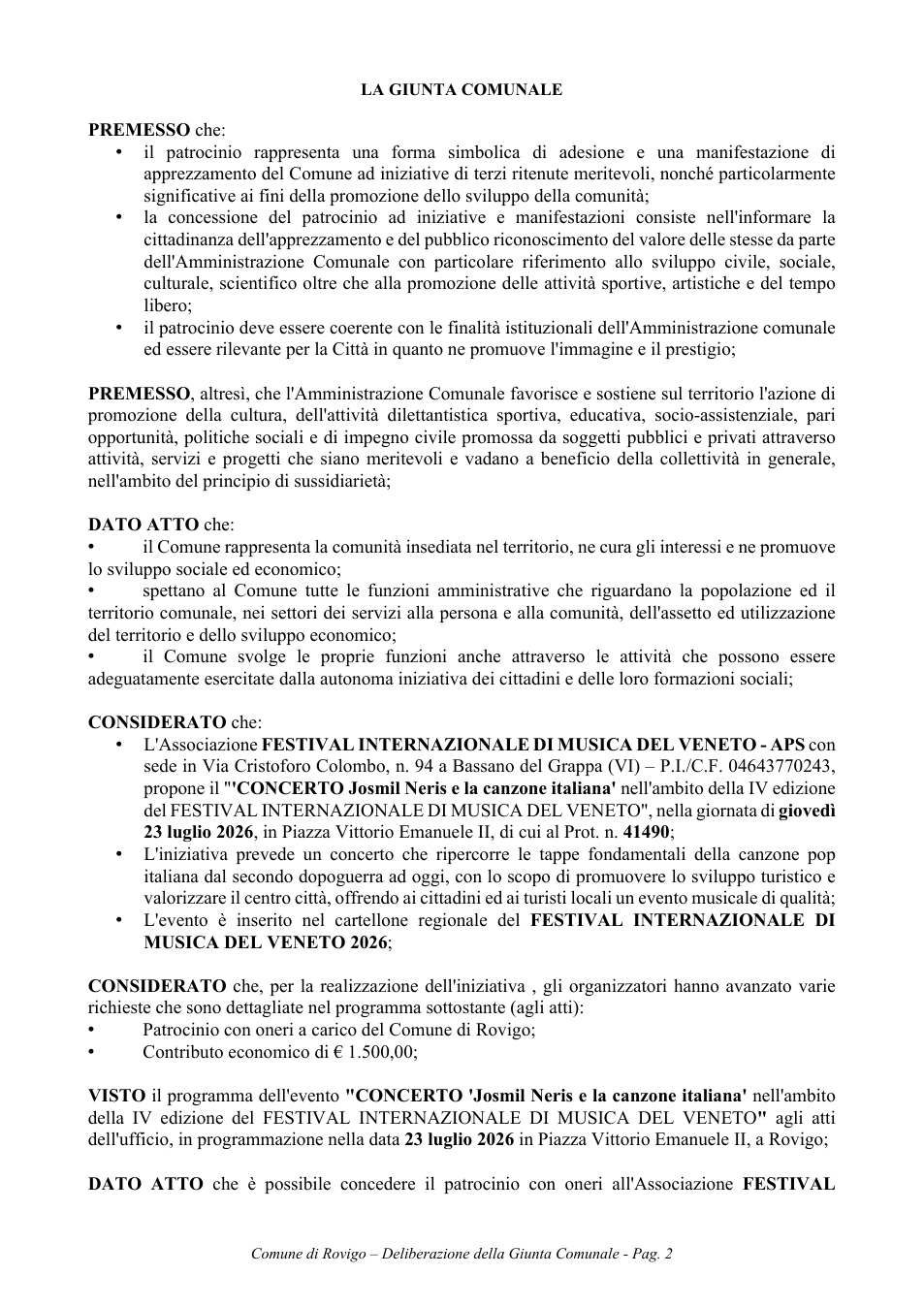 Pagina 2 del documento