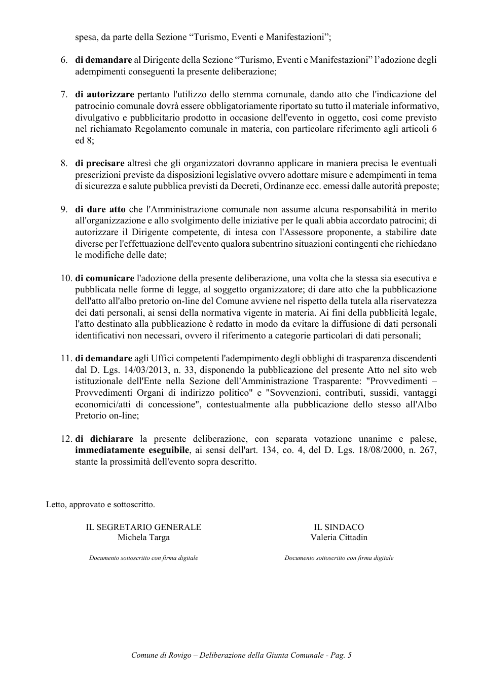 Pagina 5 del documento