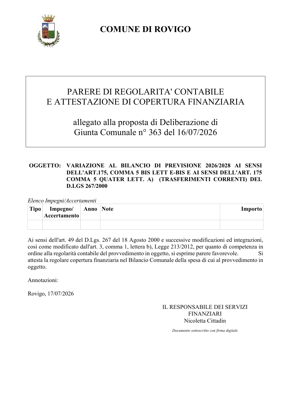 Pagina 1 del documento