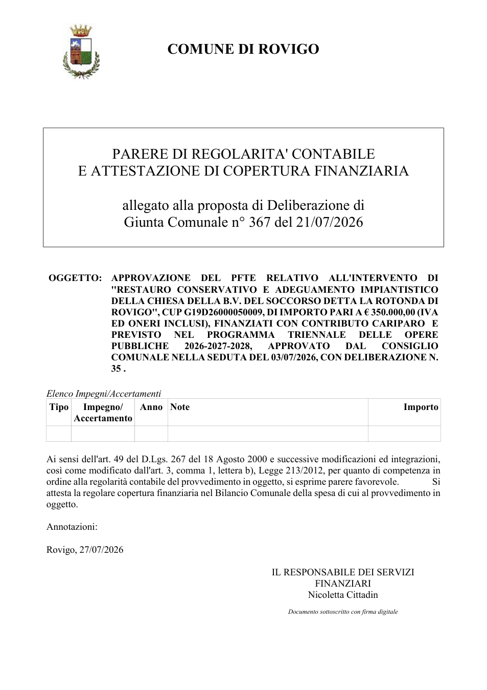 Pagina 1 del documento