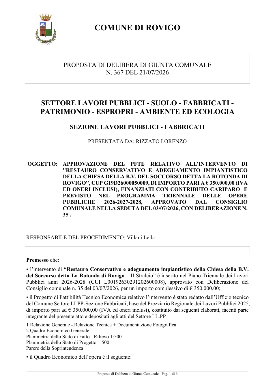 Pagina 1 del documento