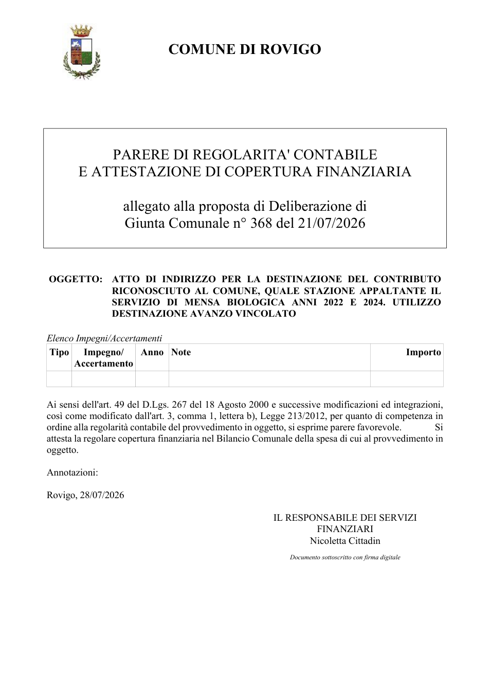 Pagina 1 del documento