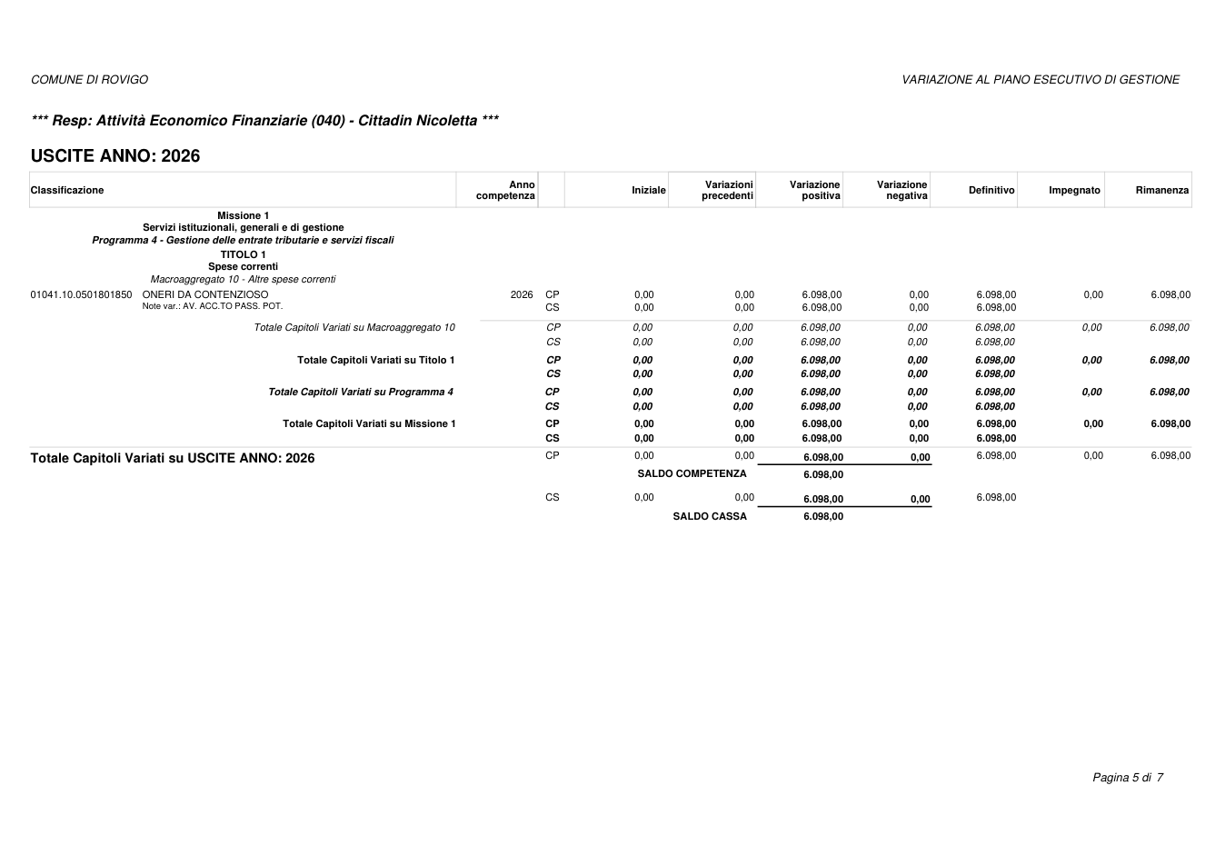 Pagina 5 del documento