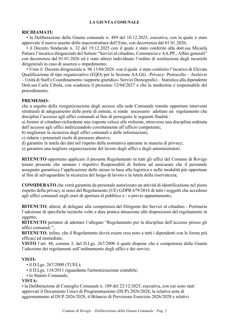 Pagina 2 del documento