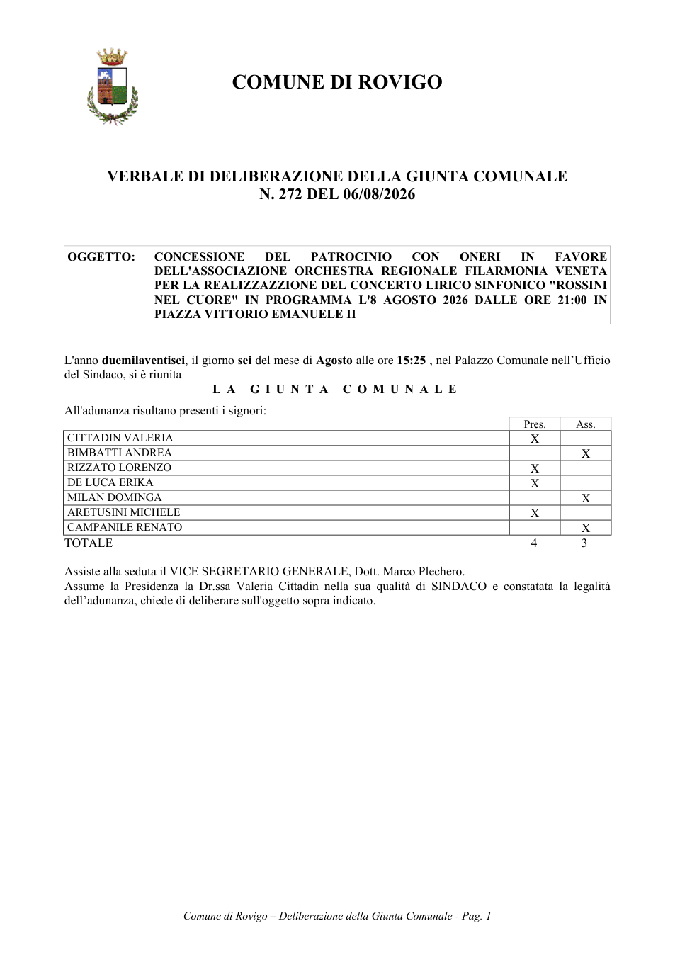 Pagina 1 del documento