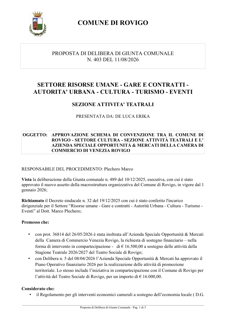 Pagina 1 del documento