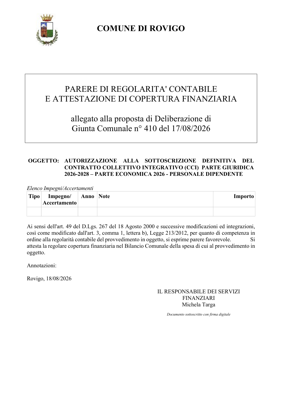 Pagina 1 del documento