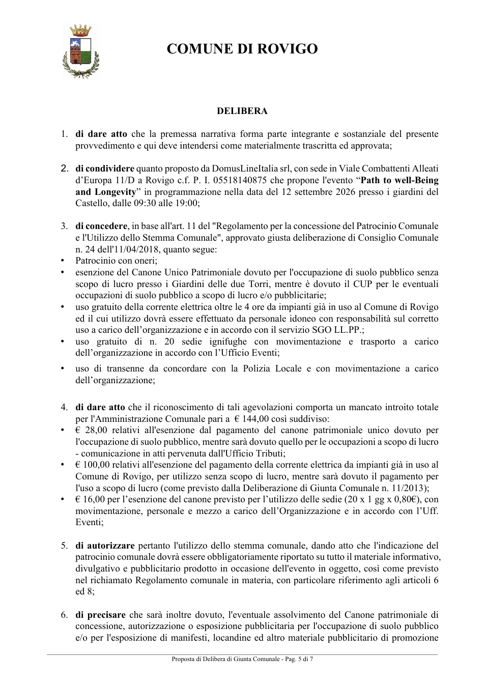 Pagina 5 del documento