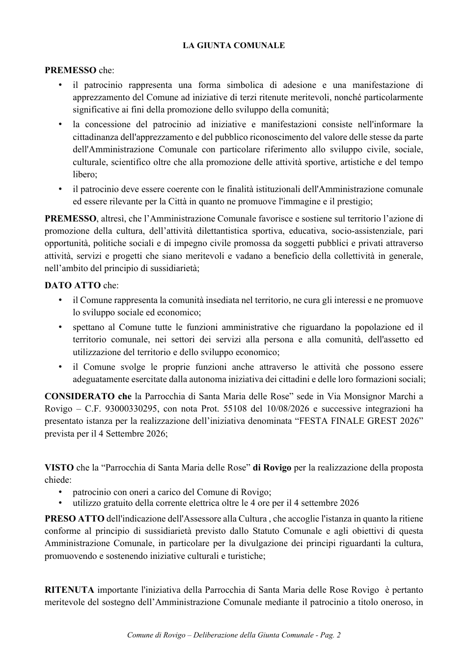Pagina 2 del documento