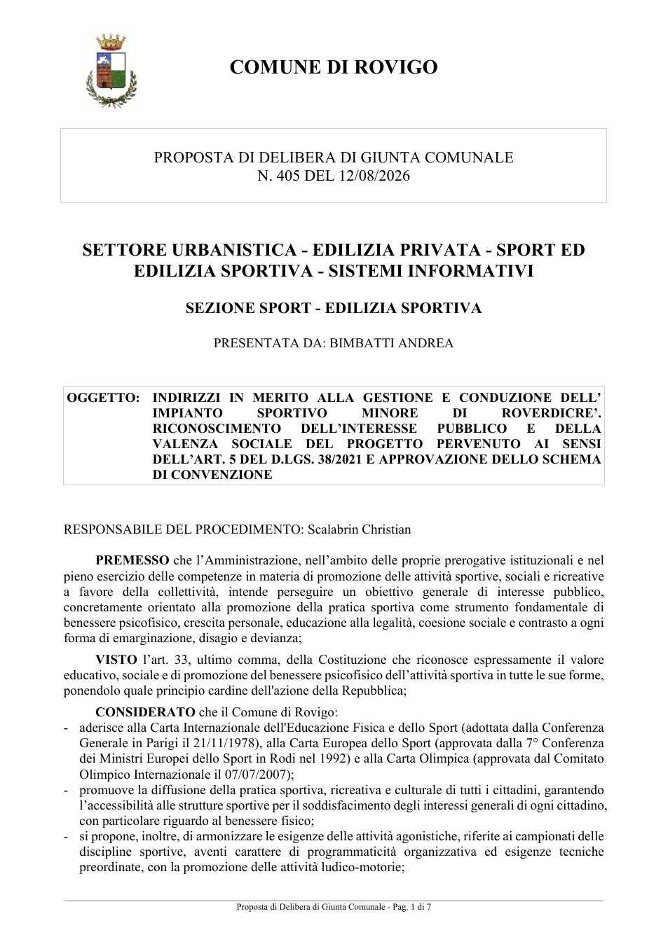 Pagina 1 del documento