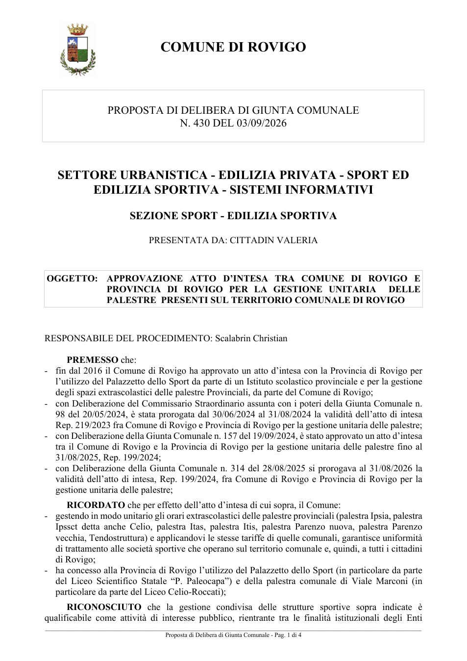 Pagina 1 del documento
