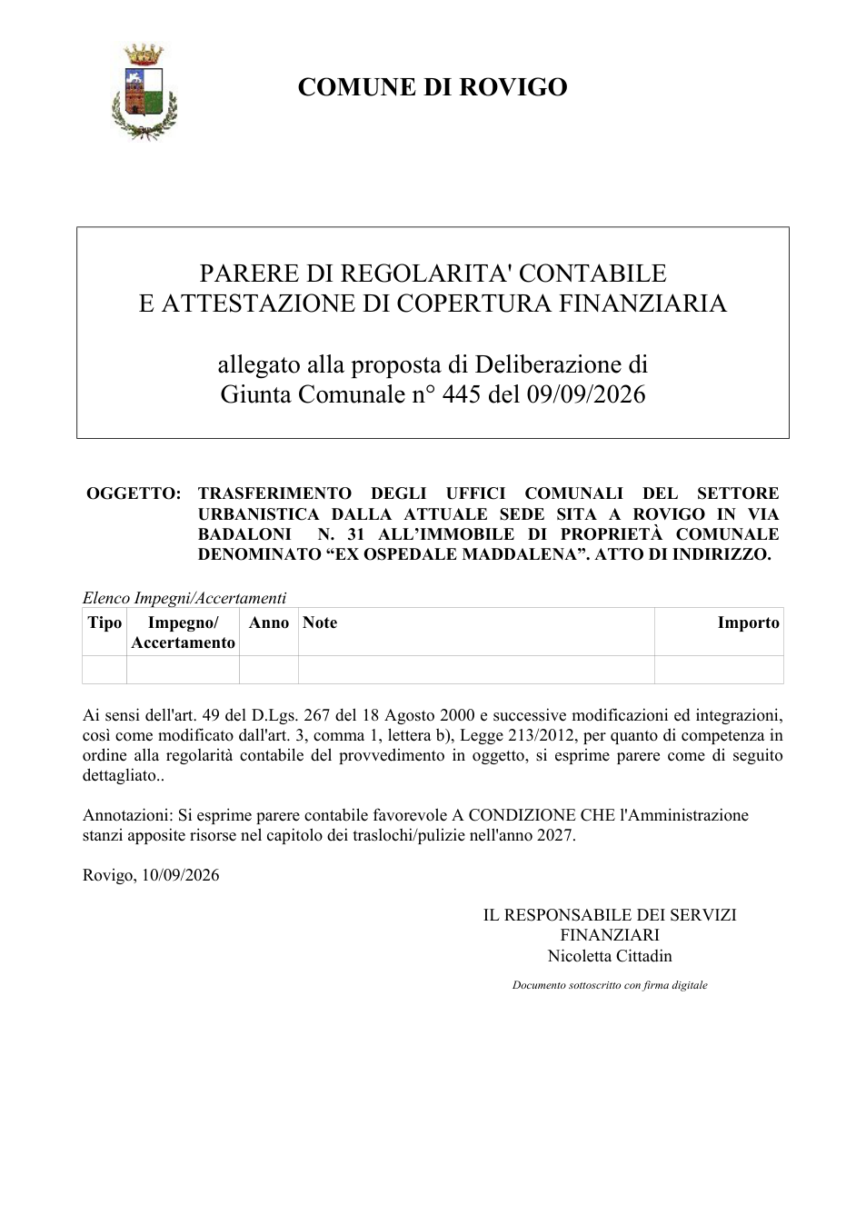 Pagina 1 del documento