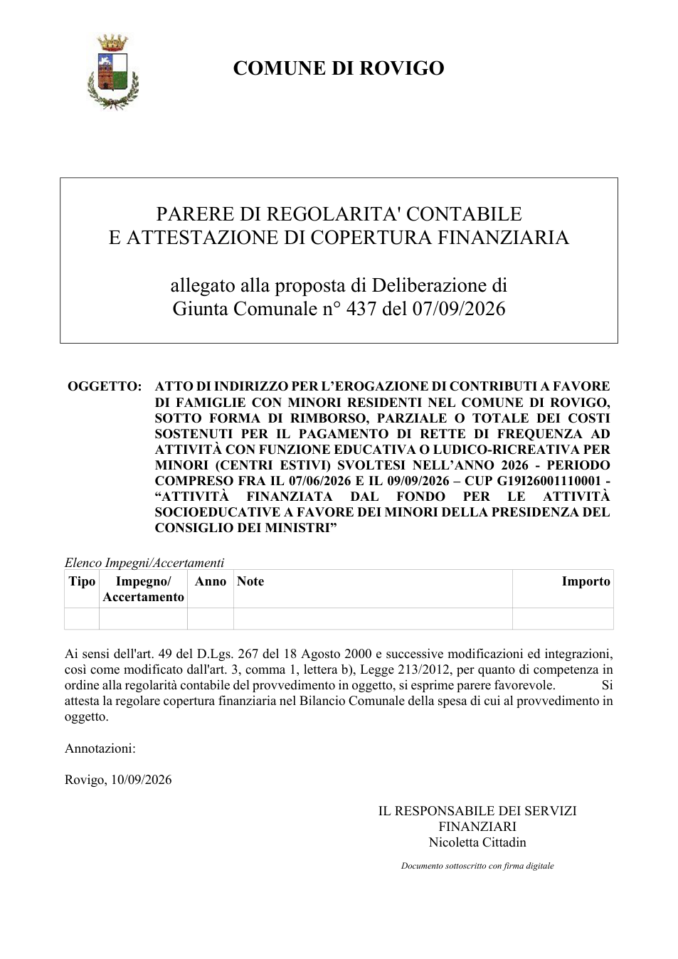 Pagina 1 del documento