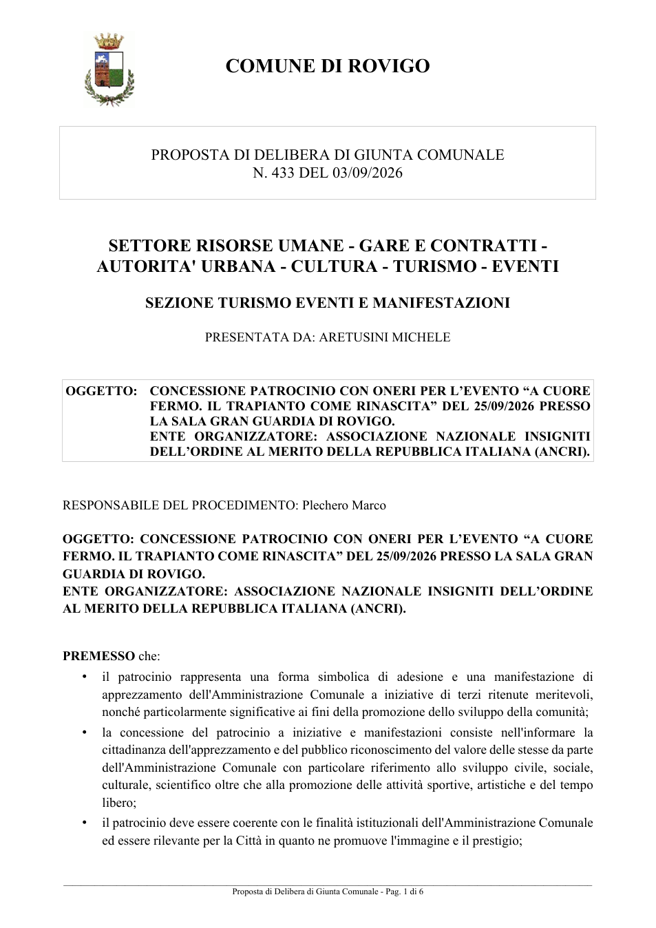 Pagina 1 del documento