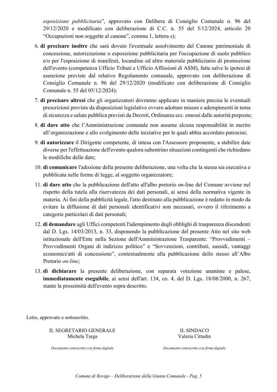 Pagina 5 del documento