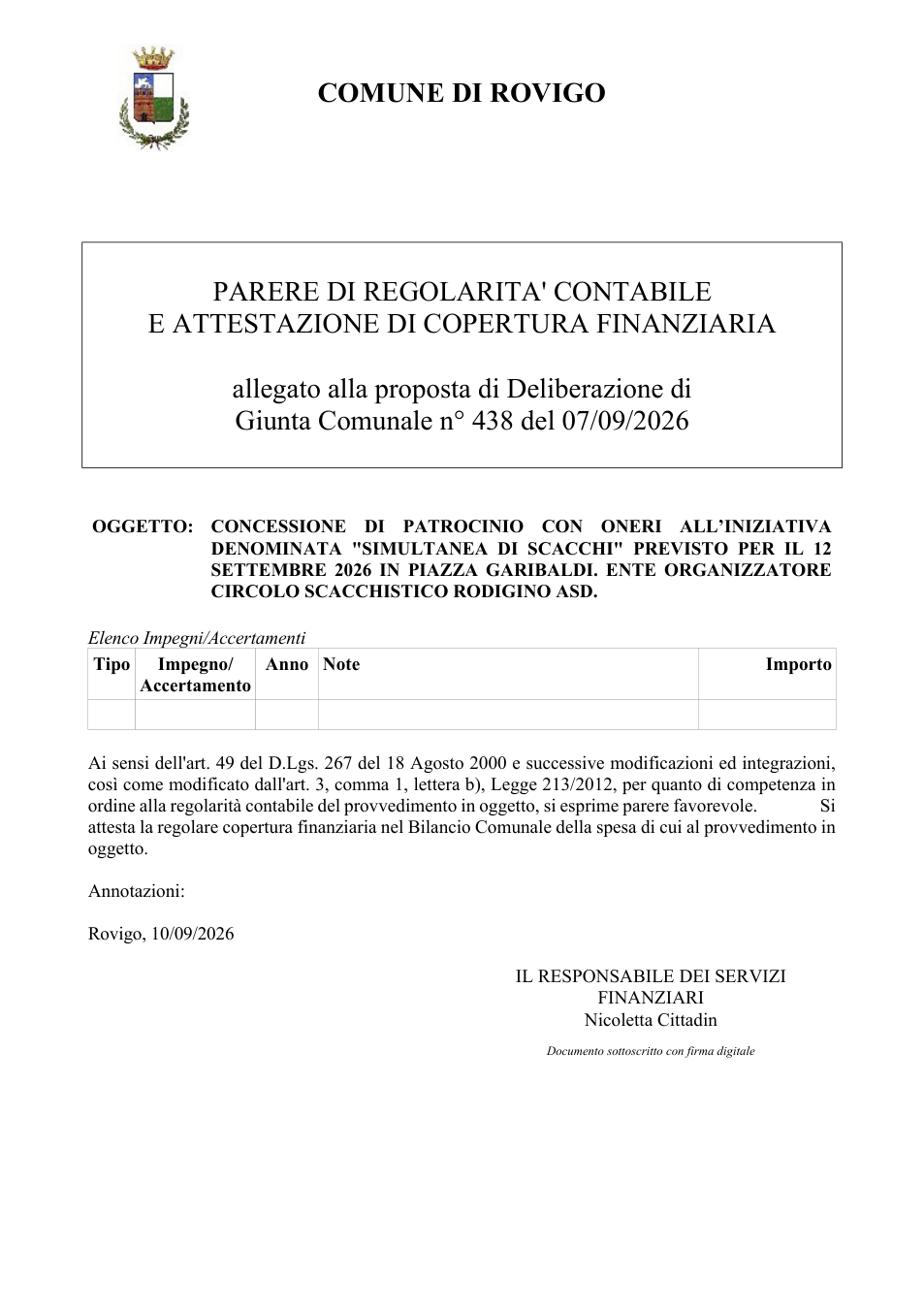 Pagina 1 del documento