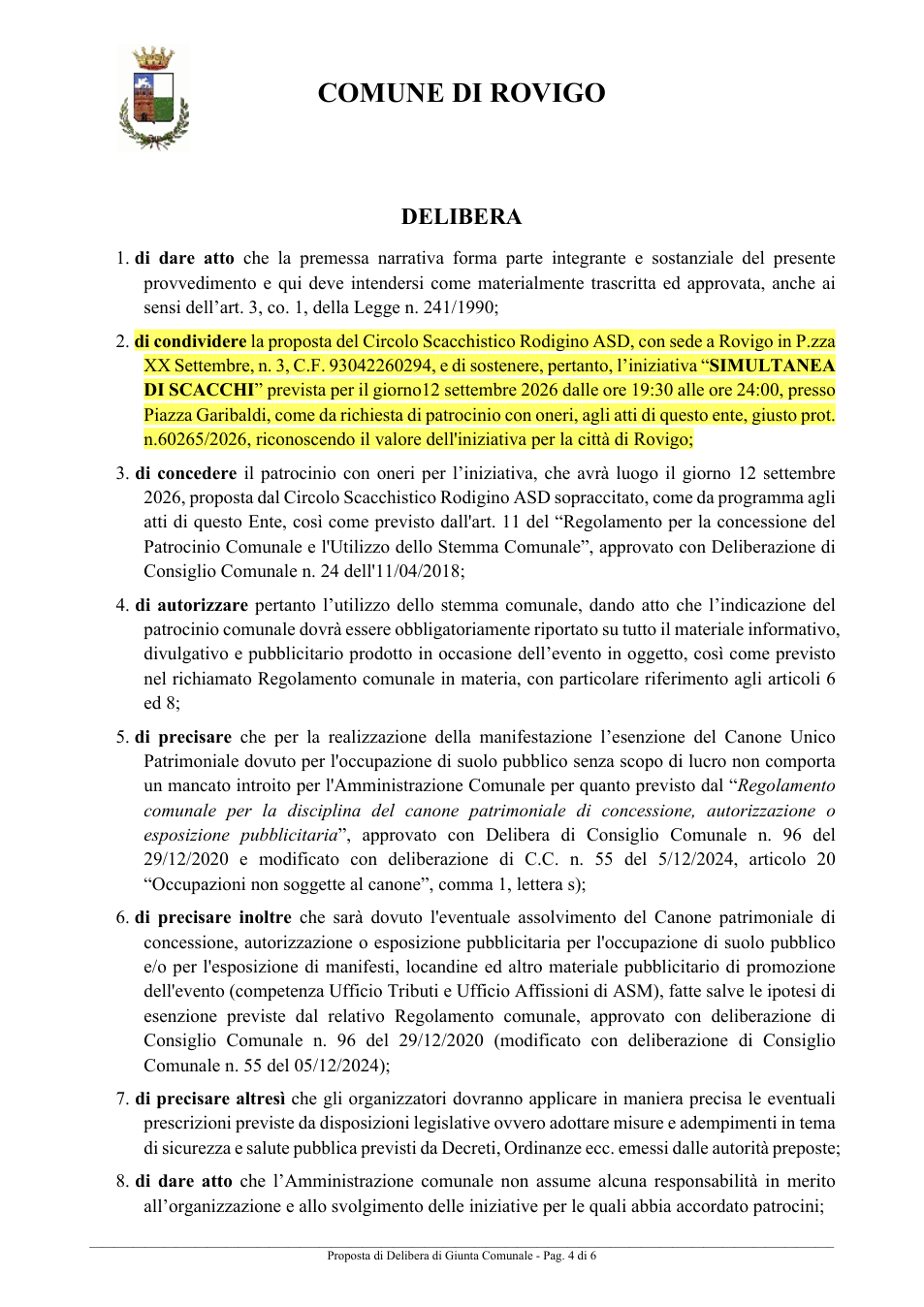 Pagina 4 del documento