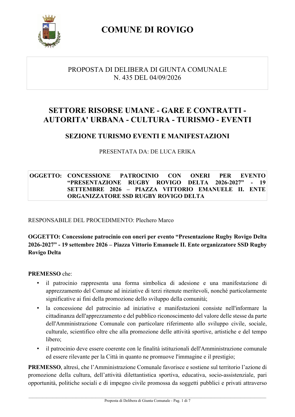 Pagina 1 del documento