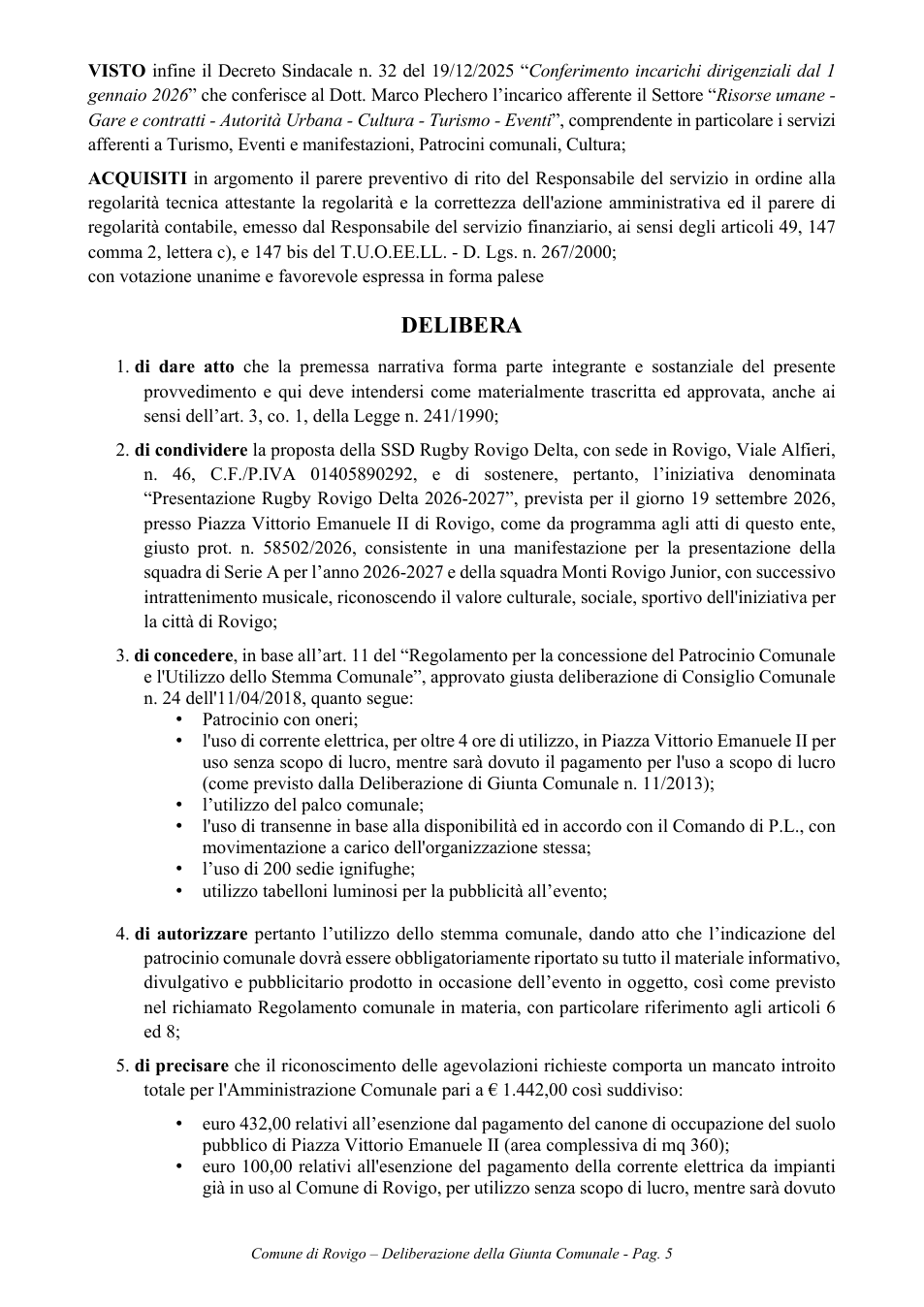 Pagina 5 del documento