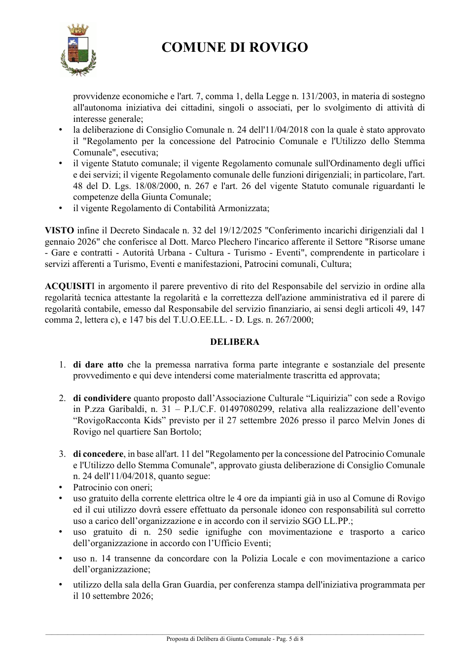 Pagina 5 del documento