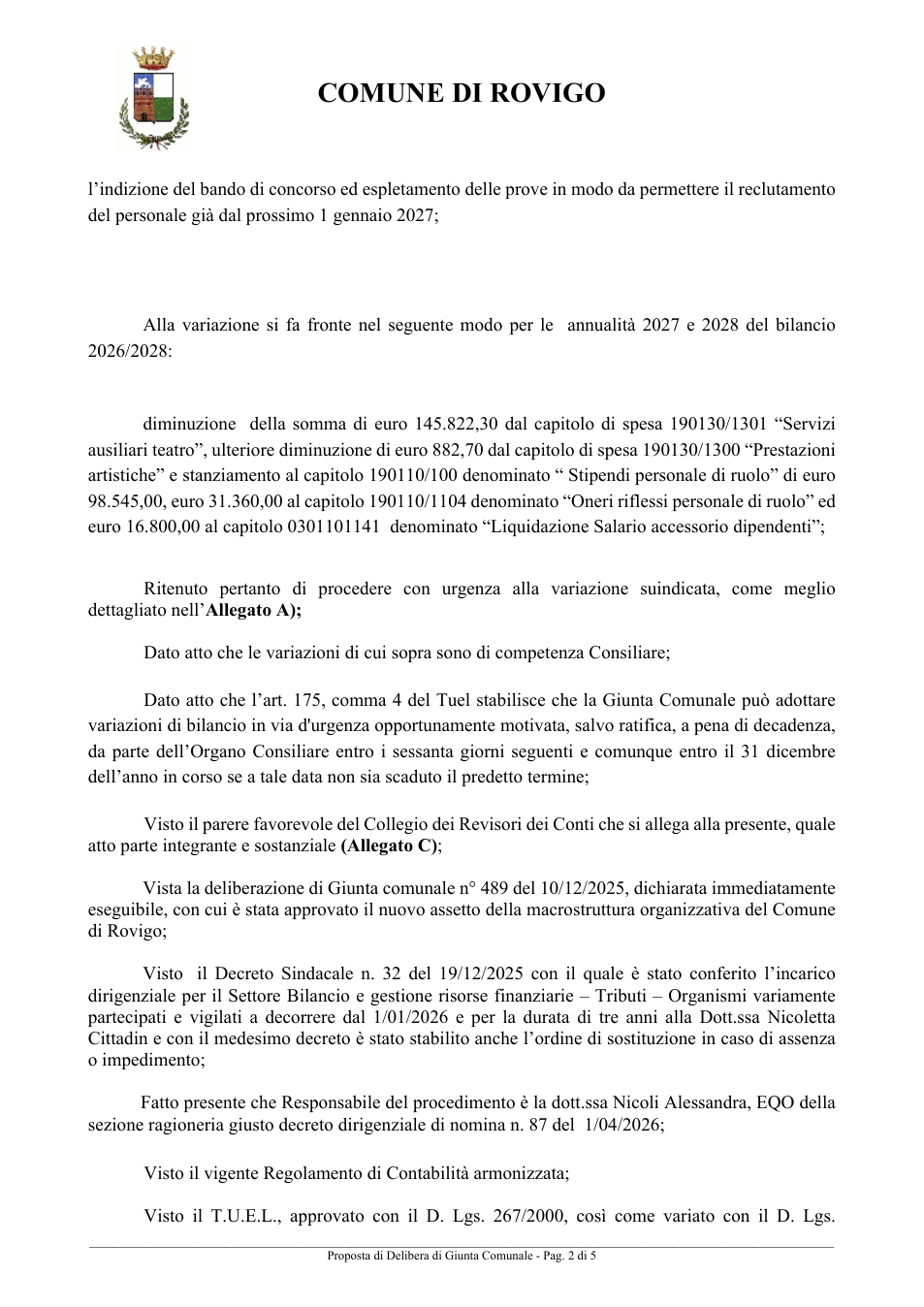 Pagina 2 del documento
