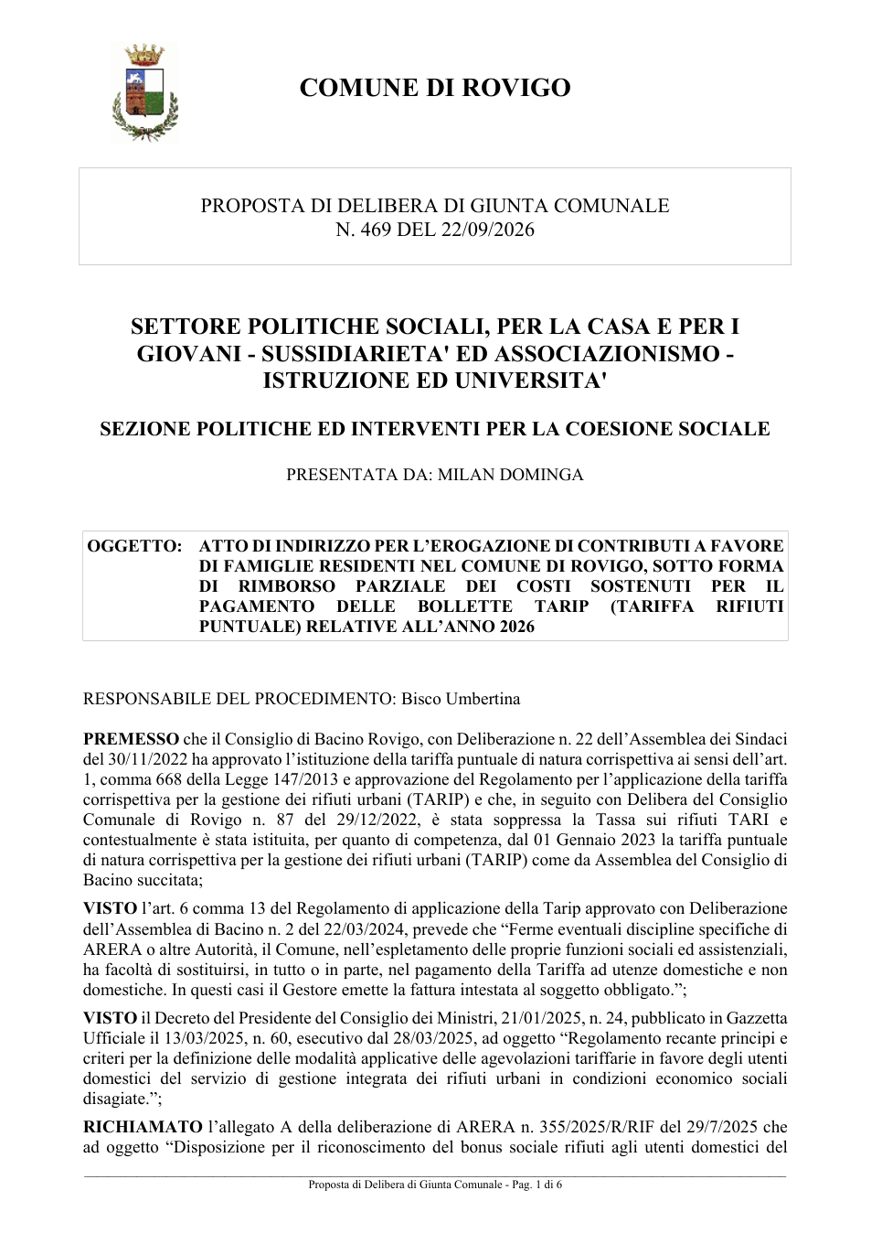 Pagina 1 del documento