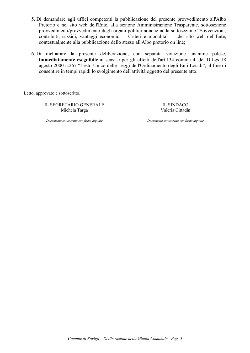 Pagina 5 del documento