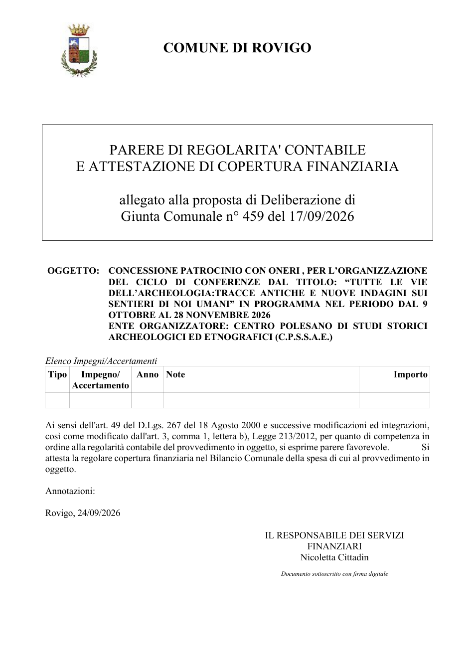Pagina 1 del documento