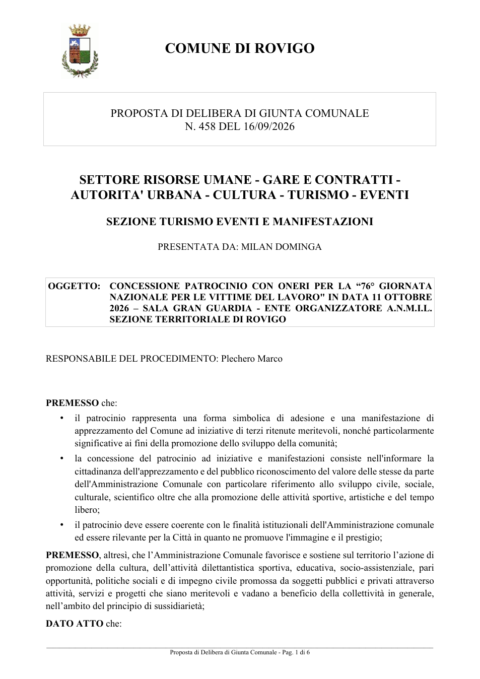 Pagina 1 del documento