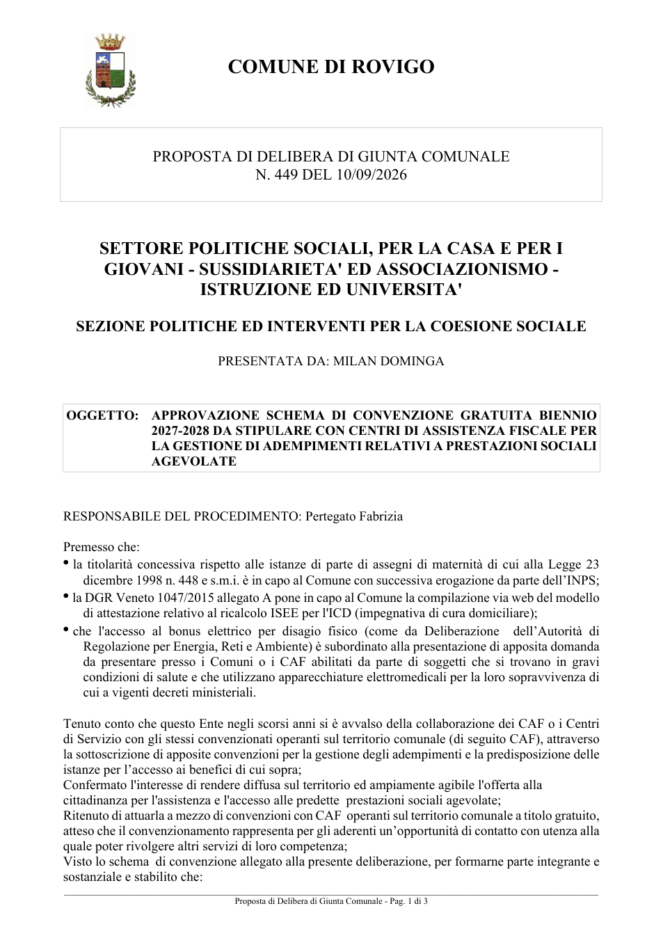 Pagina 1 del documento