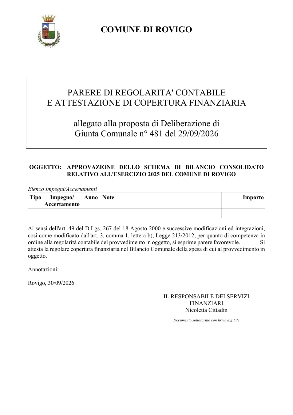 Pagina 1 del documento