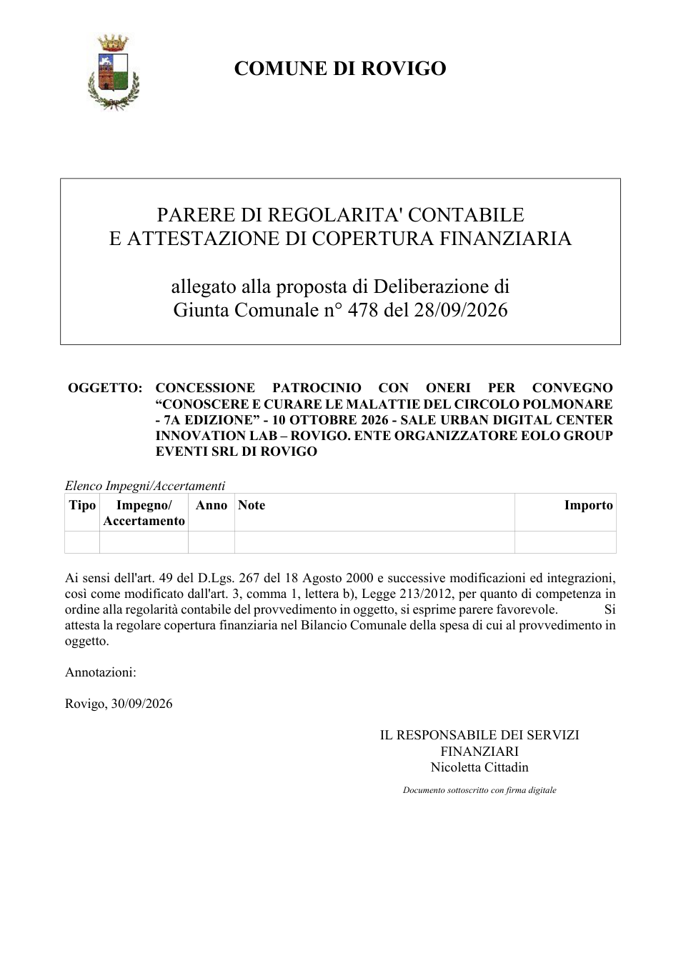 Pagina 1 del documento