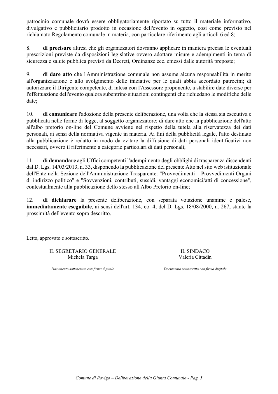 Pagina 5 del documento