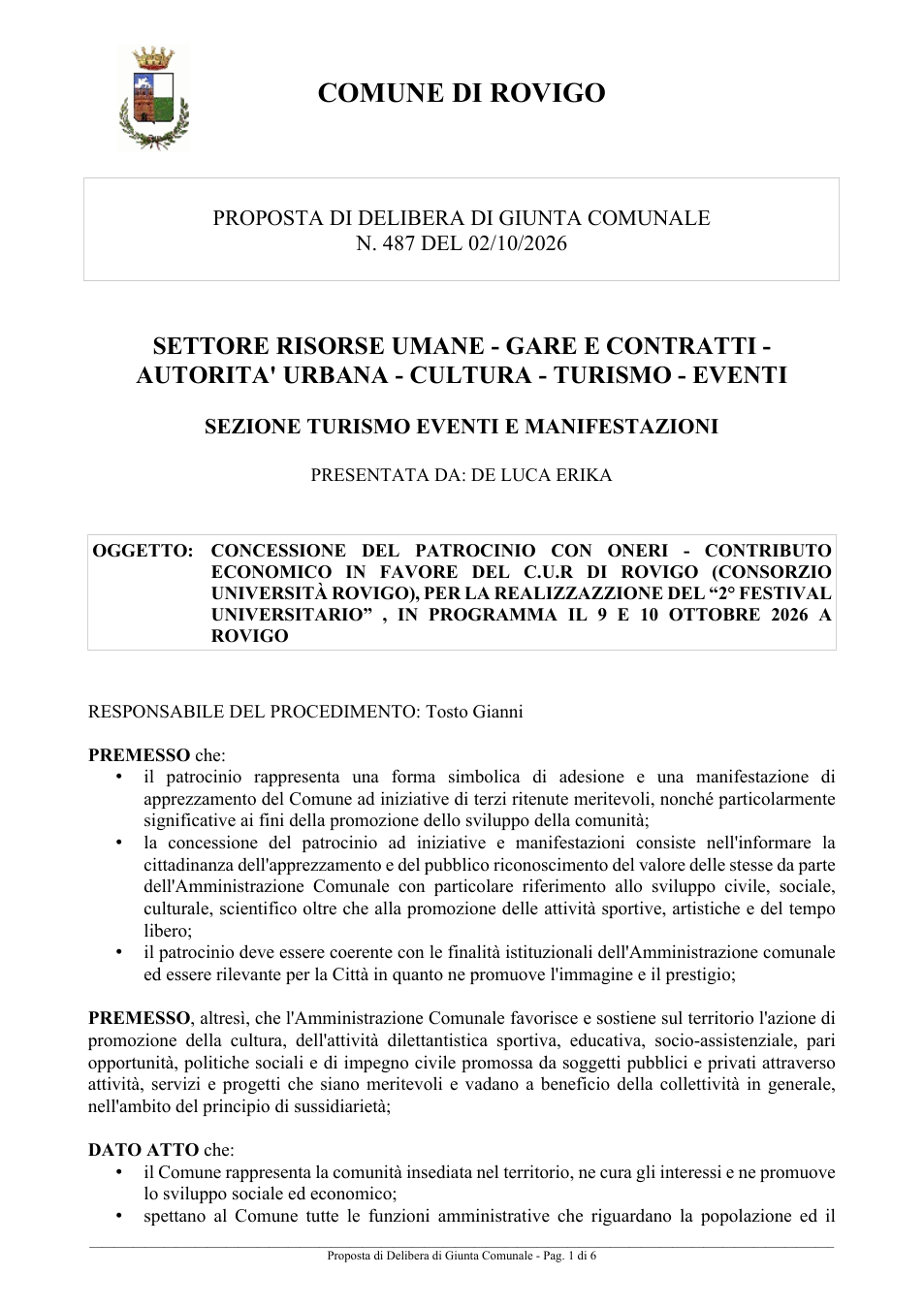 Pagina 1 del documento