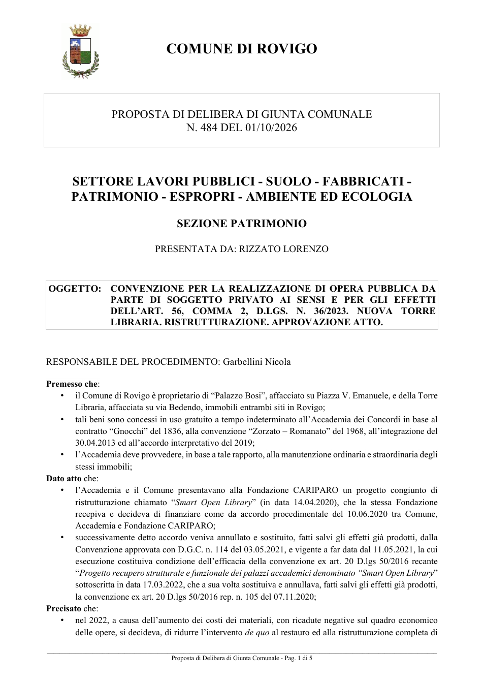 Pagina 1 del documento