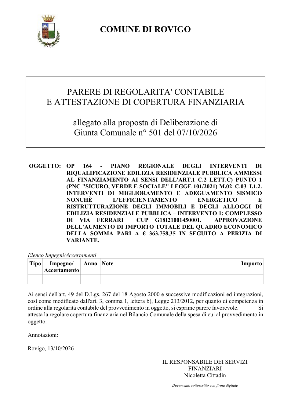 Pagina 1 del documento