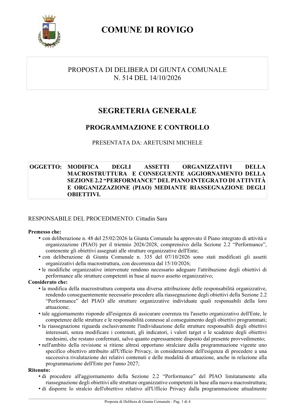Pagina 1 del documento