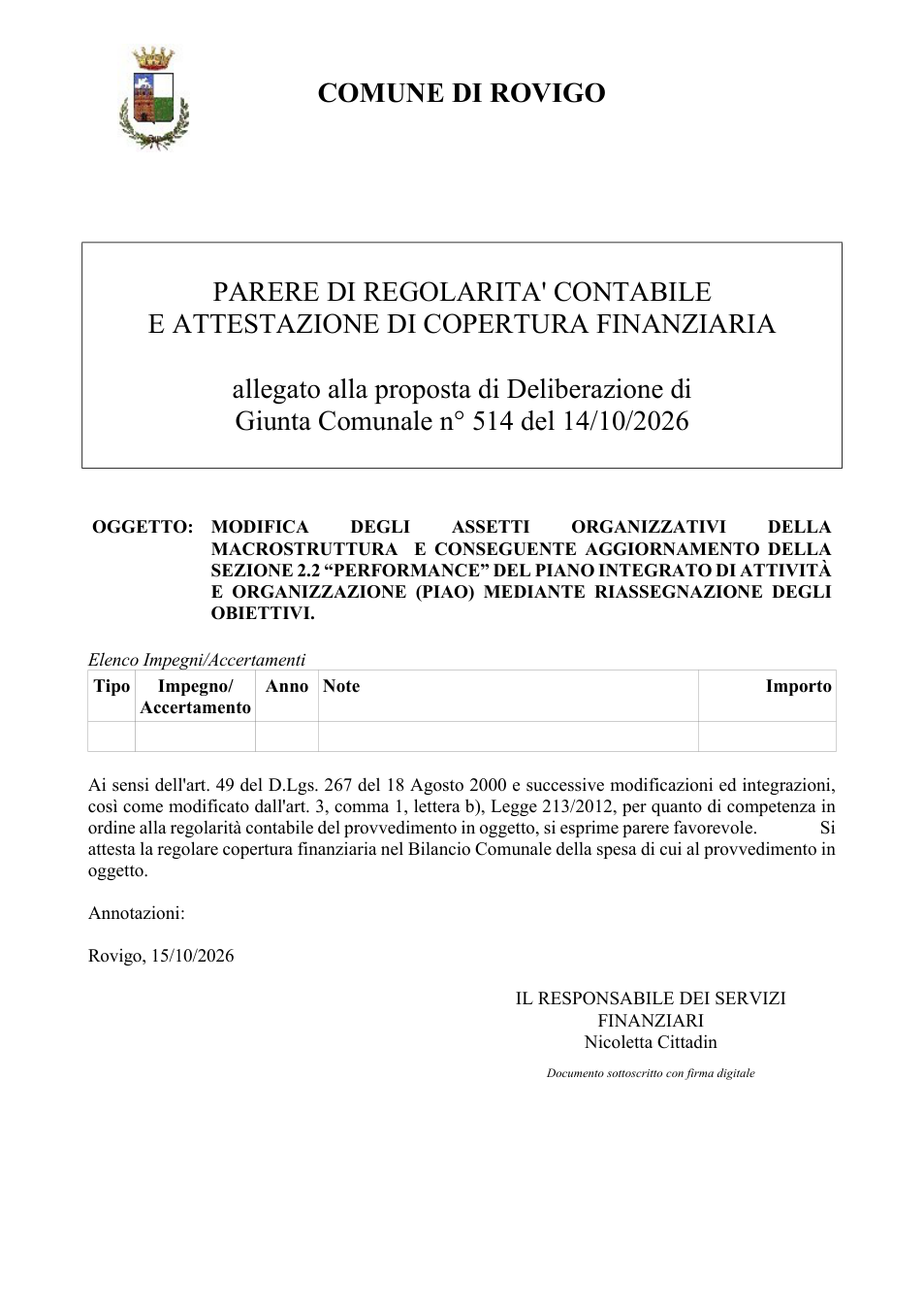 Pagina 1 del documento