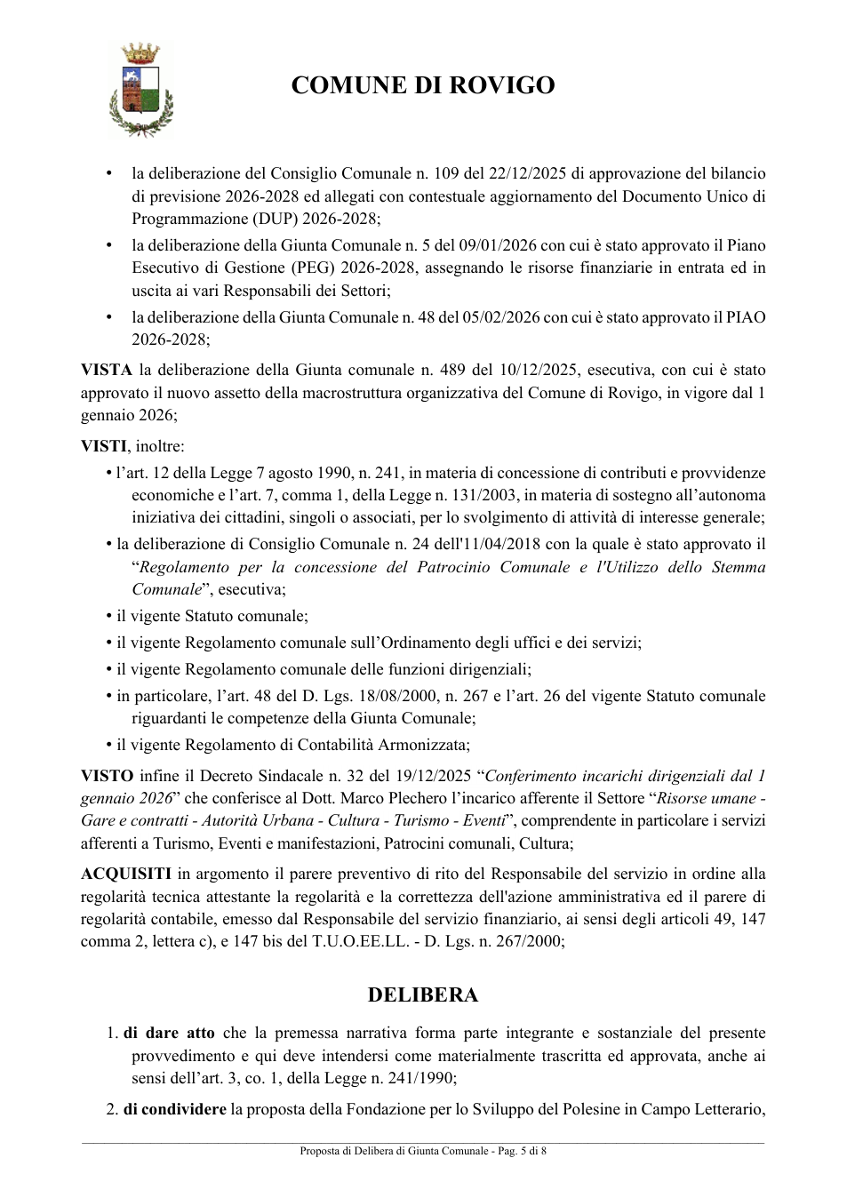 Pagina 5 del documento