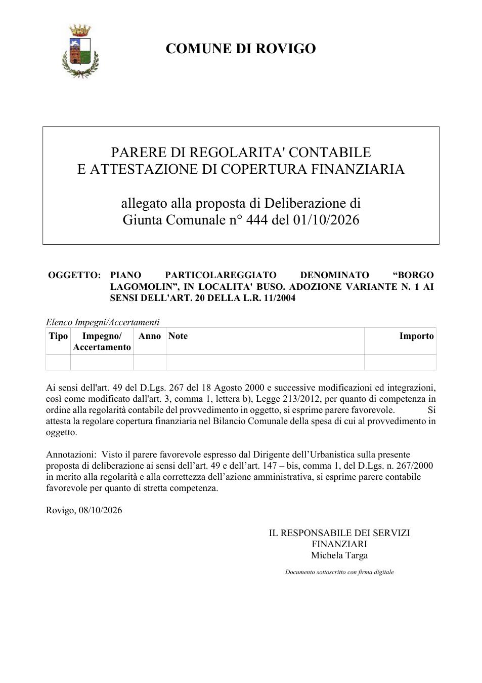 Pagina 1 del documento